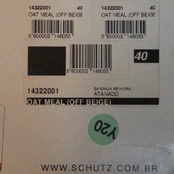 NIB Schultz Oatmeal high heel sandal US 9 - Picture 2 of 2